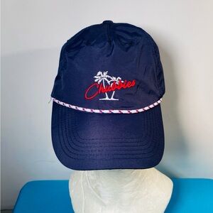 Chubbies Dark Blue Hat with Red and White Accents